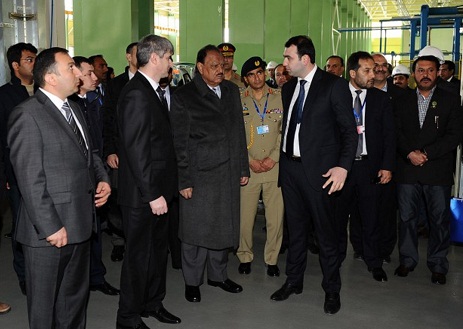 Pakistani President visits Sumgayit Technologies Park - PHOTOS